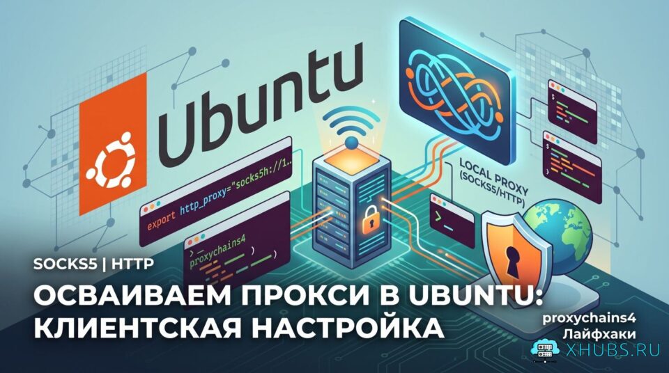 Настройка прокси в Ubuntu: SOCKS5, HTTP, proxychains4 Настройка прокси в Ubuntu: SOCKS5, HTTP, proxychains4