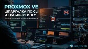 Proxmox VE, PVE CLI шпаргалка, команды qm pct, траблшутинг Proxmox, зависла виртуальная машина Proxmox, как убить процесс qemu, понизить кворум corosync pvecm expected 1, импорт qcow2 vmdk в proxmox, pct mount rootfs, снятие локов qm unlock, восстановление кластера proxmox split brain, настройка pvesm storage.